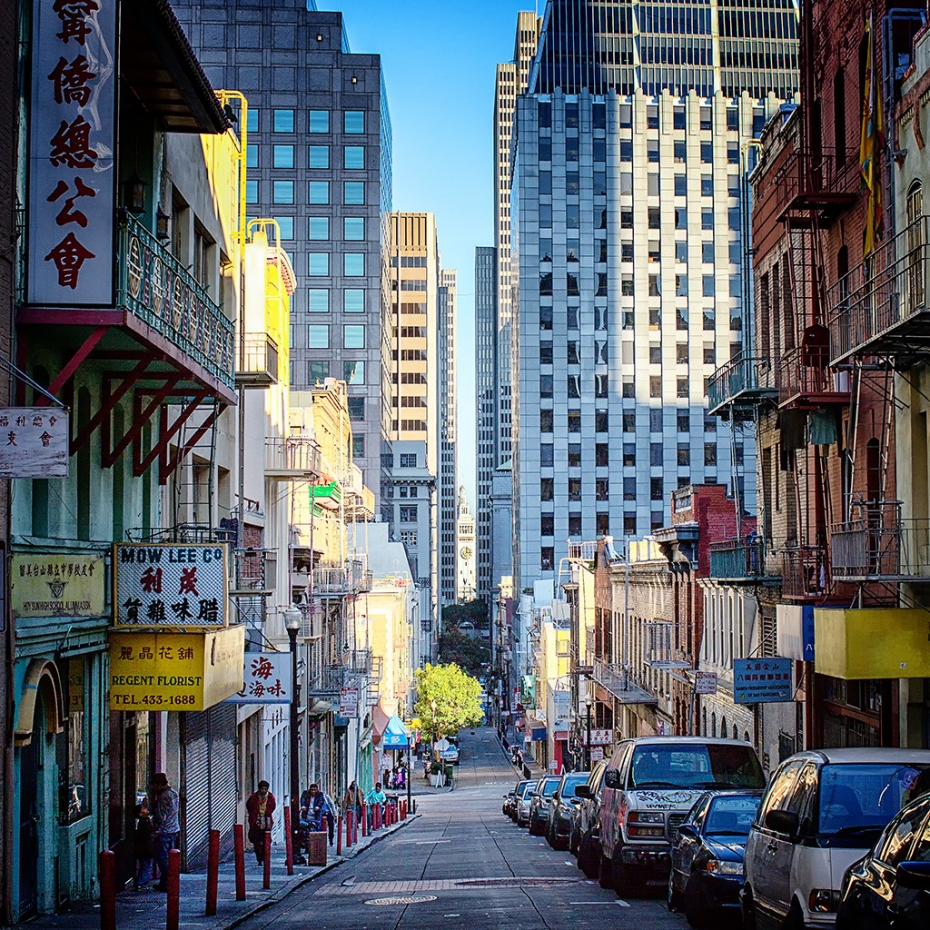 Chinatown View of the clock Tower