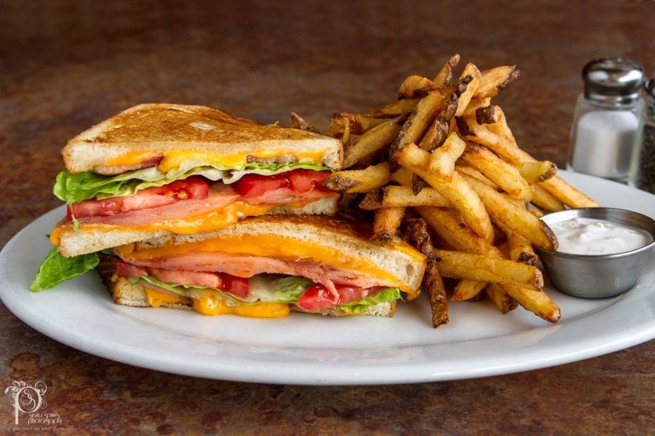 Grilled Cheese Sandwich with Salmon prepared by Chef John Evans of Zacjack